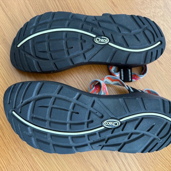 EEUC Chaco Z1 Classic Sandals Sheer Tango Sz 10 EU 41 - Picture 2 of 3